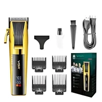 Профессиональная беспроводная машинка триммер для стрижки волос VGR V-177