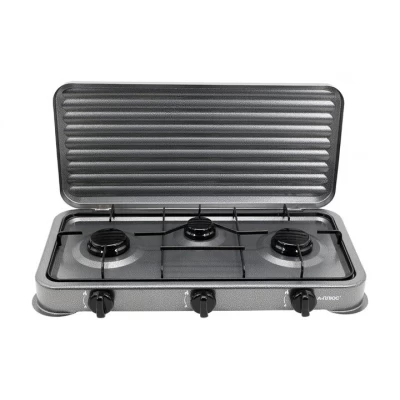 Газовая плита A-PLUS 3 конфорки (2107) Gray Газовая плита A-PLUS 3 конфорки (2107) Gray