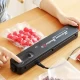 Vacuum Sealer вакуумный упаковщик для еды, бытовой вакууматор черный