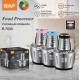 Кухонный блендер RAF R. 7030 измельчитель продуктов металлический чоппер
