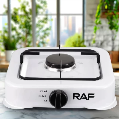 Настольная газовая плита на одну конфорку RAF R. 8032 Белая Бытовая газовая плита Подробнее: https://kanctovar. co