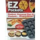EZ Pockets Gray Non-Stick Steel 4-Piece Baking Kit with Cutting Tool and Recipe Book