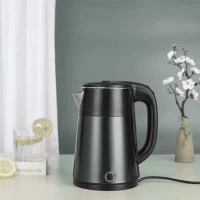 Электрический чайник 2,3л металлический электрочайник из нержавеющей стали, 2000W, Зеленый (MS 5O29)