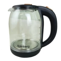 Электрочайник Rainberg RB-2218 Black 3200 Вт 2 л