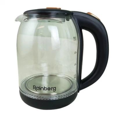 Электрочайник Rainberg RB-2218 Black 3200 Вт 2 л Электрочайник Rainberg RB-2218 Black 3200 Вт 2 л