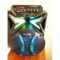 Колонка аккумуляторная 12 дюймов с микрофоном ZPX-7782/150W (USB/FM/Bluetooth/TWS)