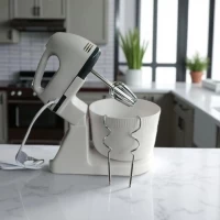 Кухонный миксер Crownberg CB-7320 настольный с подставкой и чашей, 7 скоростей