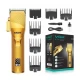 Аккумуляторная машинка для стрижки волос VGR V-280, с дисплеем и насадками Gold