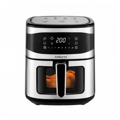 Аэрогриль-фритюрница SOKANY SK-10050 1800 Вт с таймером и терморегулятором 8,5 л