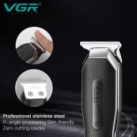 Машинка для стрижки волос VGR V-930 от аккумулятора индикатор зарядки съемные насадки роторный двигатель