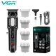 Машинка для стрижки волосся VGR V-900 Barber 4 насадки