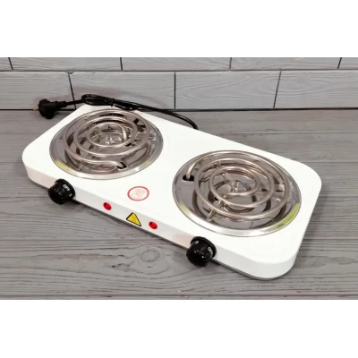 Плита электрическая две конфорки (спиральная)