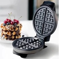 Электрическая круглая вафельница для толстых вафель Rainberg RB-2254 2200 Вт