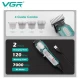 Машинка для стрижки волосся VGR V-900 Barber 4 насадки