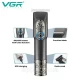 Триммер аккумуляторный VGR G-963 для стрижки бороды головы и бритья со сменными насадками