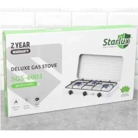 Газовая плита настольная на 3 конфорки Starlux SGS-6003 MS