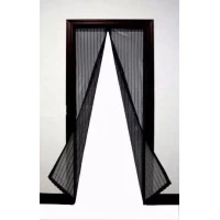 Сетка антимоскитная на магнитах для входных дверей и окон 210 x 100 см (120)