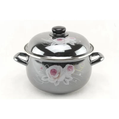 Кастрюля эмалированная 22 см 1347