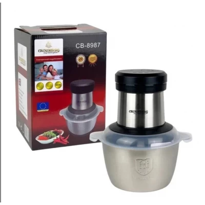 Электрический измельчитель Crownberg CB-8987, 800 Вт, 2 л