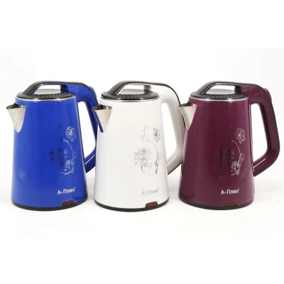 Электрочайник А-Плюс 2131G на 1,8 л 2000 Вт Синий