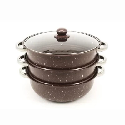 Пароварка кастрюля 3-х уровневая 28 см A-Plus CS 2068