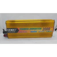 Автомобильный инвертор UKC SSK-2000W 12v-220v модифицированная синусоида