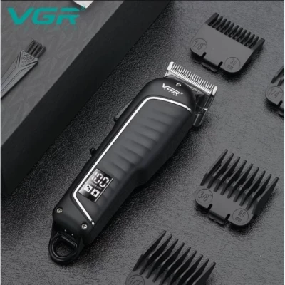 Машинка для стрижки волос VGR V 683, Профессиональный беспроводной триммер для стрижки