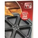 EZ Pockets Gray Non-Stick Steel 4-Piece Baking Kit with Cutting Tool and Recipe Book