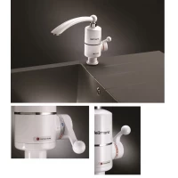 Кран водонагреватель проточный мгновенного нагрева воды Delimano