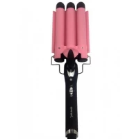 Плойка тройная Gemei GM 1956 на 3 три волена для завивки волос входа за волосами щипцы тройная Плойка тройная Gemei GM 1956 на 3 три волена для завивки волос входа за волосами щипцы тройная