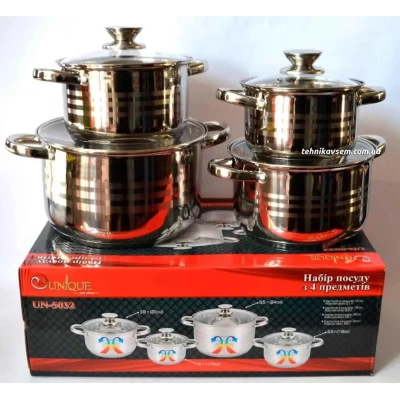 Набор кастрюль UNIQUE UN-5032
