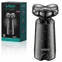 Мужская электробритва VGR V-397 · Аккумуляторная бритва с пятью бритвенными головками и водонепроницаемым корпусом