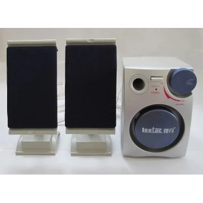 Портативная колонка для компьютера PC 2.1 USB Leetac