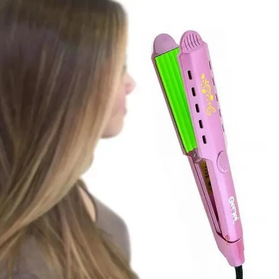 Утюжок ГОФРЕ плойка для волос Gemei GM-2957, Прибор для укладки волос, Щипцы, Гофре для прикорневого объема