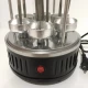 Электрошашлычница Domotec MS-7781 1000 Вт 6 Шампуров Черная