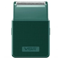 Электробритва VGR V-376 шейвер аккумуляторная беспроводная Green