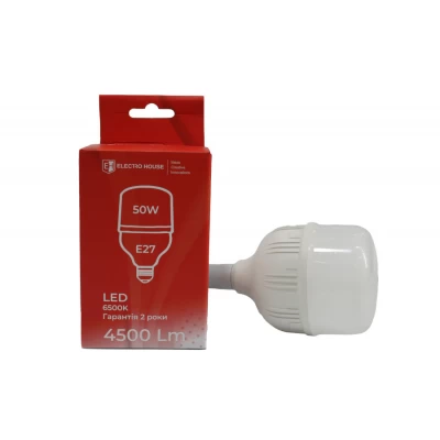 LED  лампа Т120 50Вт E27 6500К 4500 Лм 165-265 В