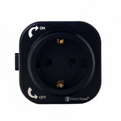 Розетка трековая с/з Pandora Black (Чёрный) 16 A Розетка трековая с/з Pandora Black (Чёрный) 16 A