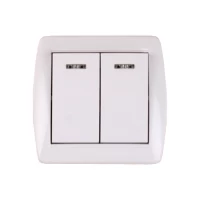 Выключатель с подсветкой двойной Acura