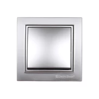 Выключатель Enzo Серебряный камень