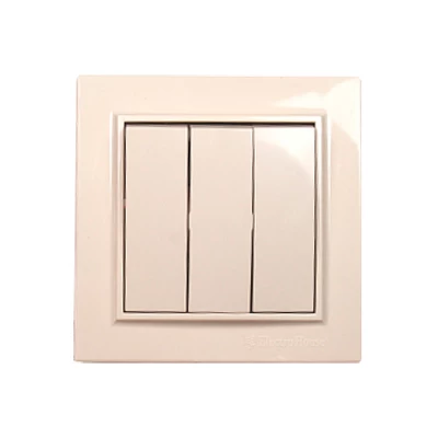 Выключатель тройной Enzo Латте Выключатель тройной Enzo Латте