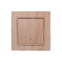 Выключатель проходной Enzo Светлое дерево