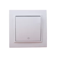 Выключатель перекрестный Белый