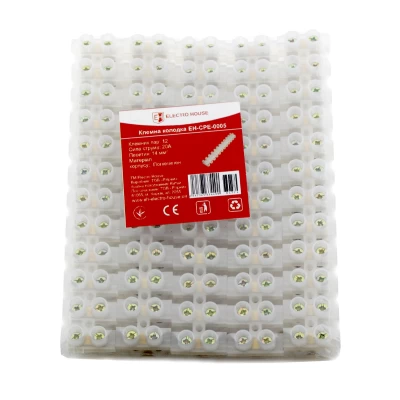 Клеммная колодка Полиэтилен 20 A 14 мм² Клеммная колодка Полиэтилен 20 A 14 мм²