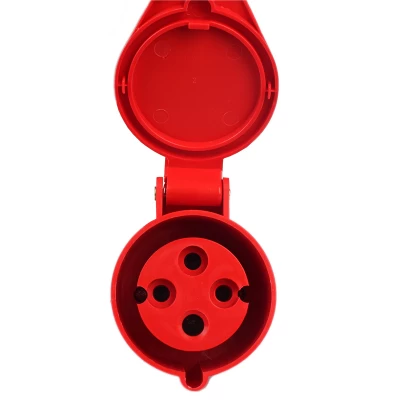 Силовой штепсельный разъем 4x16 (переносной)/3P+PE/16 А/380 – 415 В/IP44 Силовой штепсельный разъем 4x16 (переносной)/3P+PE/16 А/380 – 415 В/IP44