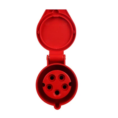 Силовой штепсельный разъем 5х32 (переносной)/3P+PE+N/32 A/380 – 415 В/IP44 Силовой штепсельный разъем 5х32 (переносной)/3P+PE+N/32 A/380 – 415 В/IP44