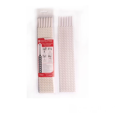 Хомут многоразовый Белый 10х300мм  24шт./п.