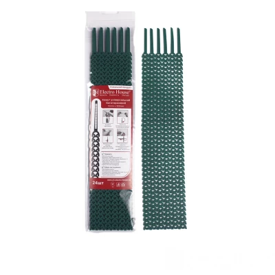 Хомут многоразовый Зеленый 10х300мм  24шт./п.