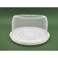 Упаковка для тортов ПС-230 объём 2600 мл Ø235 H95 (25 шт)