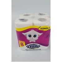 Бумага туалетная  белая (а8) Диво Эконом (1 пачка)